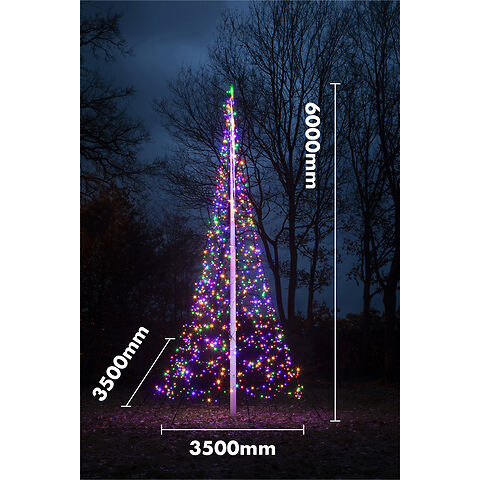 Fairybell Outdoor Christmas Tree Without Pole M Led Lights Hohoho