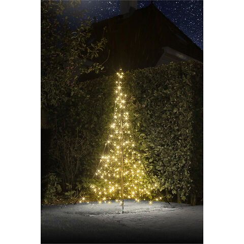 FAIRYBELL All Surface Outdoor Christmas Tree w. Twinkling Lights - 2M ...