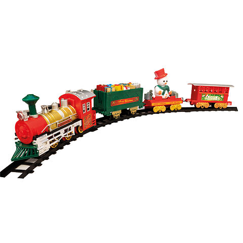 Home & Garden Battery Operated Christmas Train Set - Hohoho