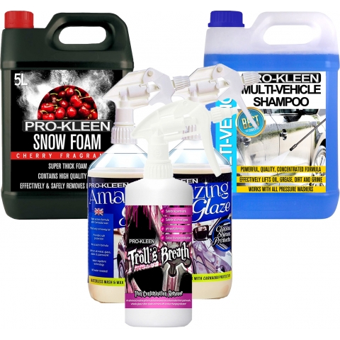 Pro-Kleen Elite Car Bodywork and Alloys Detailing Kit